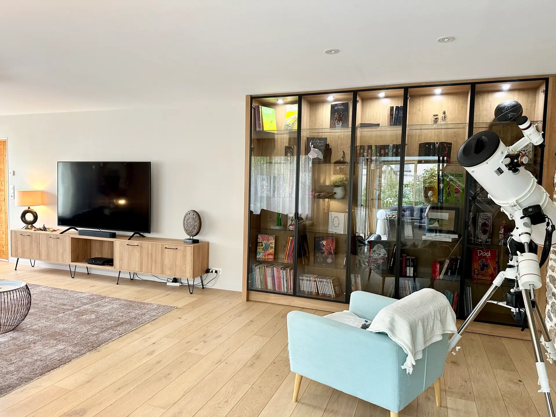Bibliothèque et meuble TV Renault